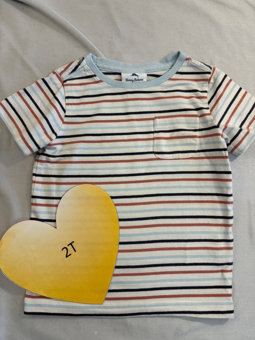 Tommy Bahama - 2T - Striped Short Sleeve T-Shirt